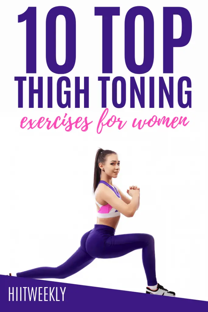 If you want to tighten and tone your thighs come take a look at our top 10 thigh exercises. We have gathered 10 of the best all time thigh exercises that will get you the quickest results in the shortest amount of time. Plus we have put together a thigh toning workout that you can do at home with just a few weights. 