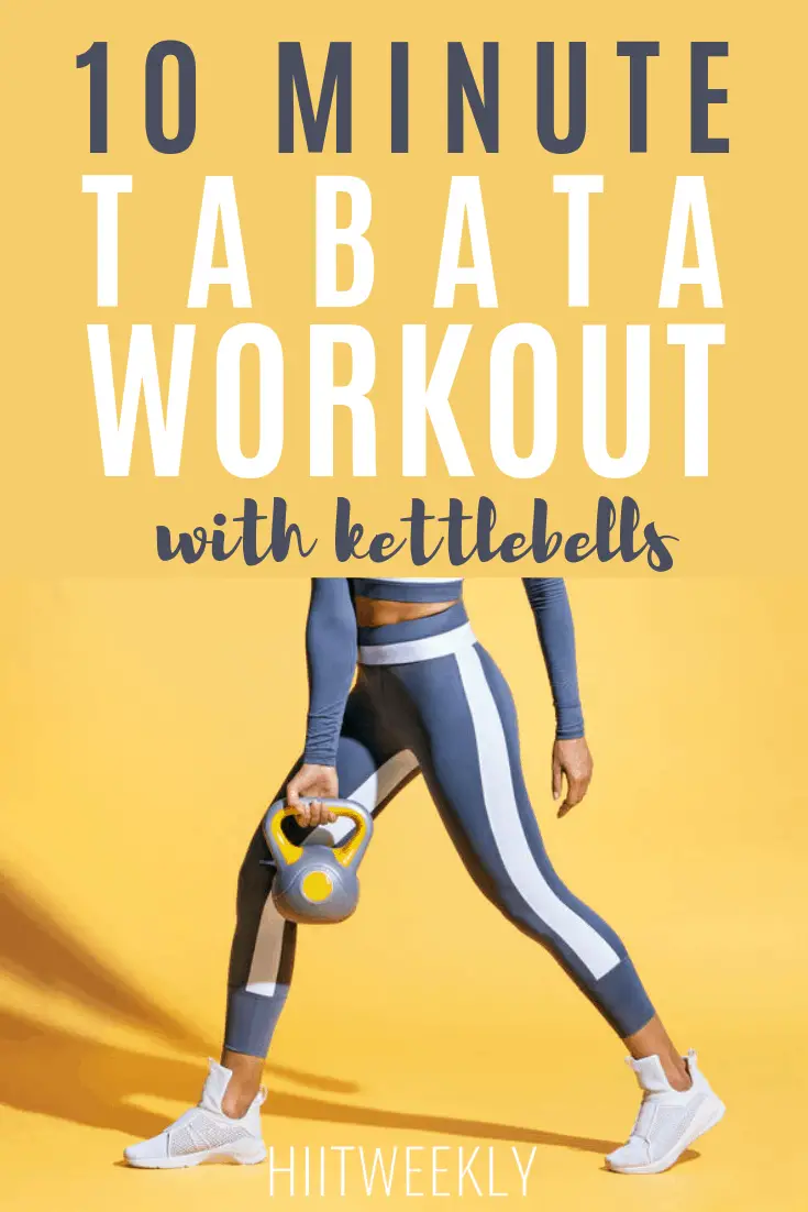 Blast fat with this quick Tabata workout with weights that you can do at home or at the gym for rapid results. 