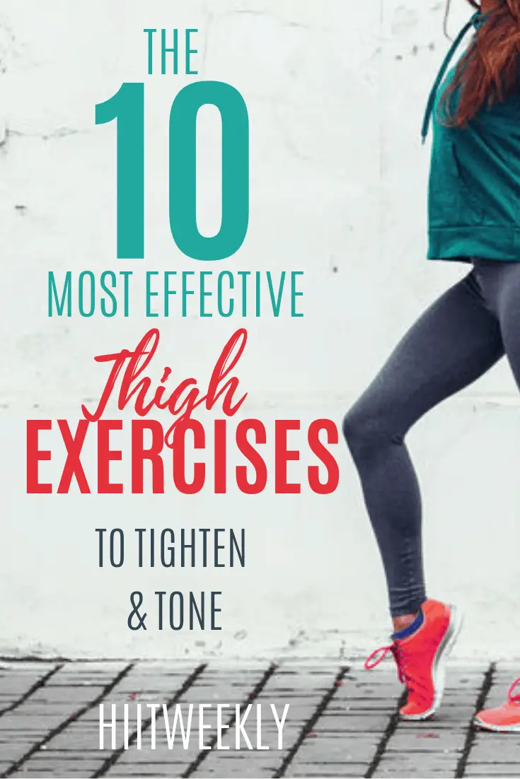 Get rid of unwanted thigh fat with these 10 exercises dexsigned to target your inner thighs and glutes for more tighter and toned legs. Plus get the kettlebell thigh and butt workout to lose wieght in your thighs form home.