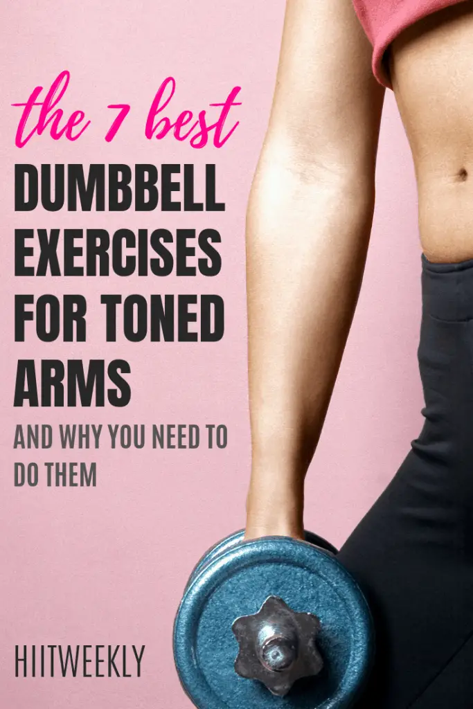 here we check out the 7 best arm exercises with dumbbells to get sexy toned arms. tonedarms #armworkout # dumbbellexercises