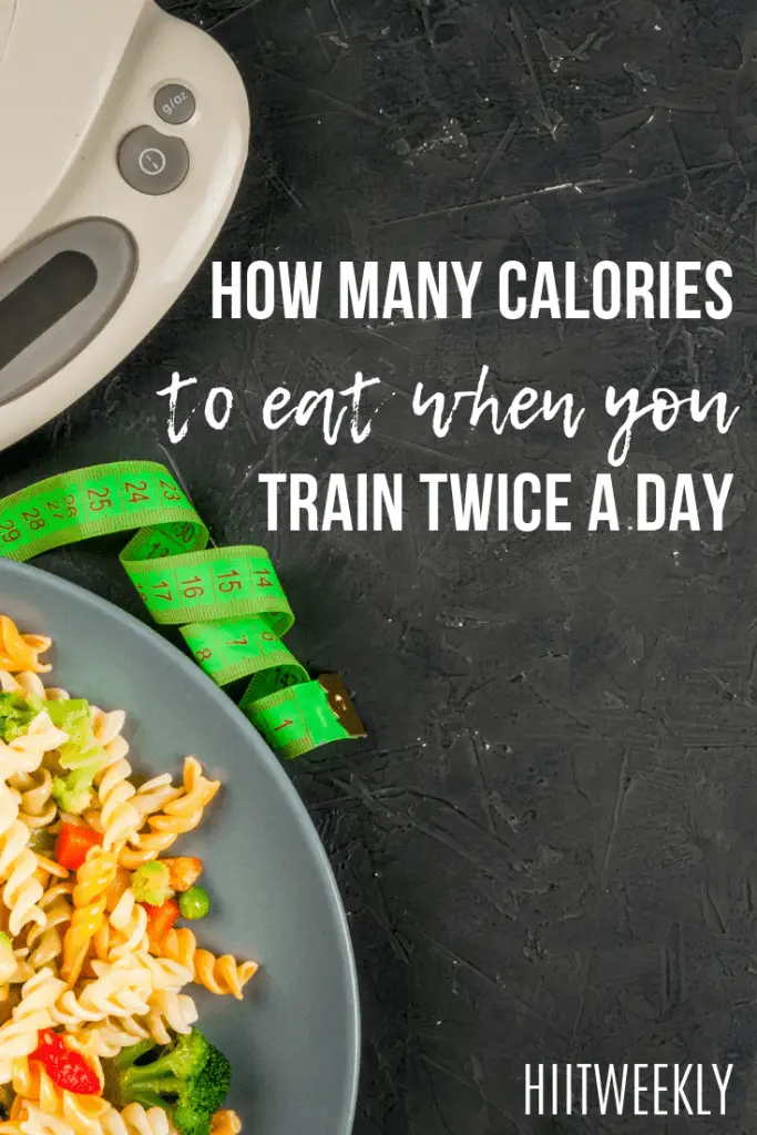 When you workout more than once a day you create a larger than normal calorie deficit. Here you can work out more accurately just how many calories you need to eat when you train twice a day. 