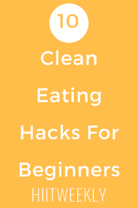 Clean eating isn't easy with so much temptation so here are our 10 clean eating hacks for faster fat loss to make life a little bit easier in those tricky situations where you may get stuck