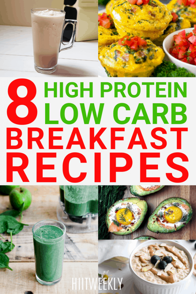 Looking for breakfast ides that are both high in protein and low in carbs? Check out these 8 great ideas to get you started complete with recipes. High protein breakfast recipes to lose weight.