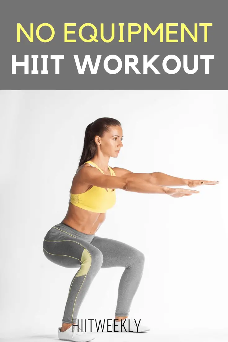 Hiit cardio no online equipment