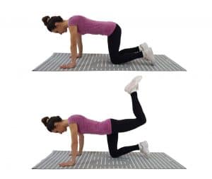 glute-kickbacks-butt workout