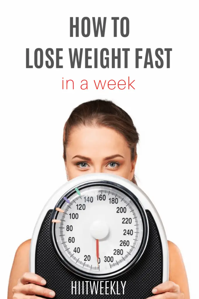 Find out how to lose weight fast with these easy to follow steps. Lose weight fast in one week.