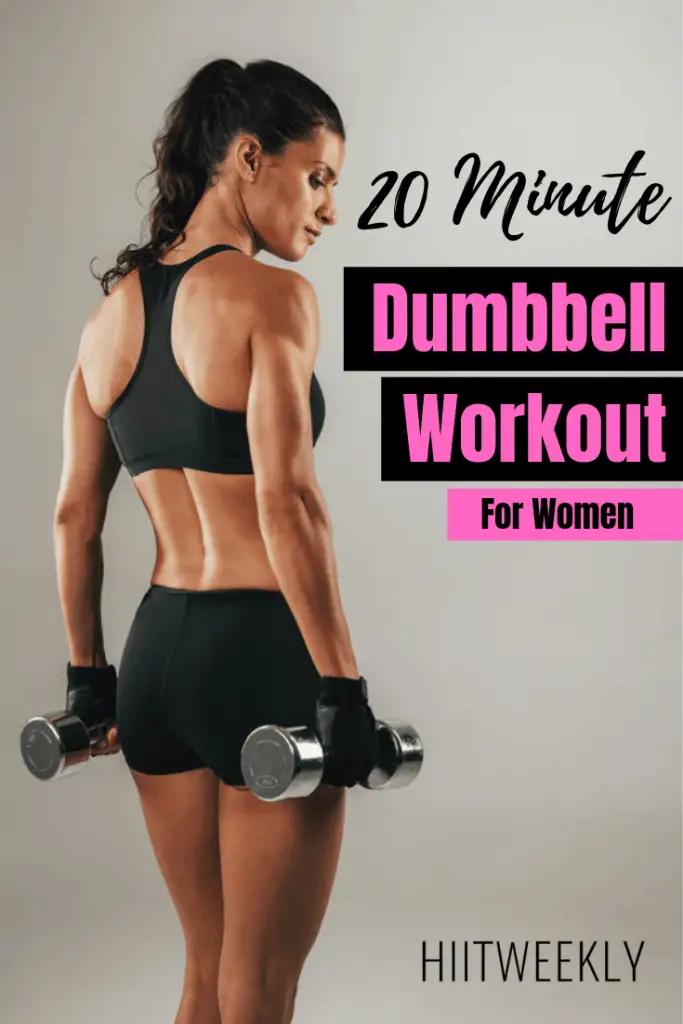 Dumbbell toning online workout