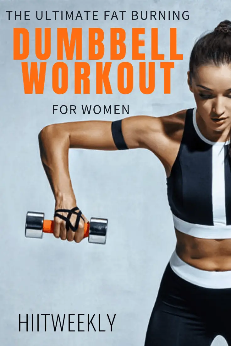 20 Minute Full Body Dumbbell Circuit For Women HIIT WEEKLY