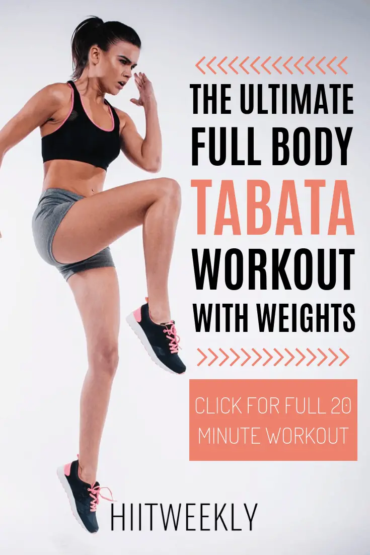 The Ultimate Full Body Tabata Workout With Weights