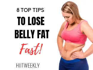 Discover 8 genius ways to lose belly fat fast. Lose your belly fat fast with these 8 tips.