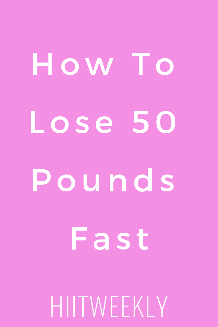 7 ways to lose 50 pounds fast in 7 actionable steps. Lose 50 pounds fast. Fast weight loss tips for women.