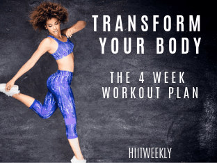 Transform your body in just 4 weeks with our at home 4 week workout plan designed for complete beginners.