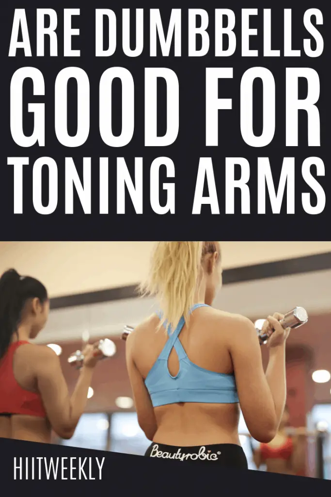 Having sleek toned arms are lovely to have. Especially when the suns out and you want to show them off. But how can you get them and are dumbbells good for getting toned arms.