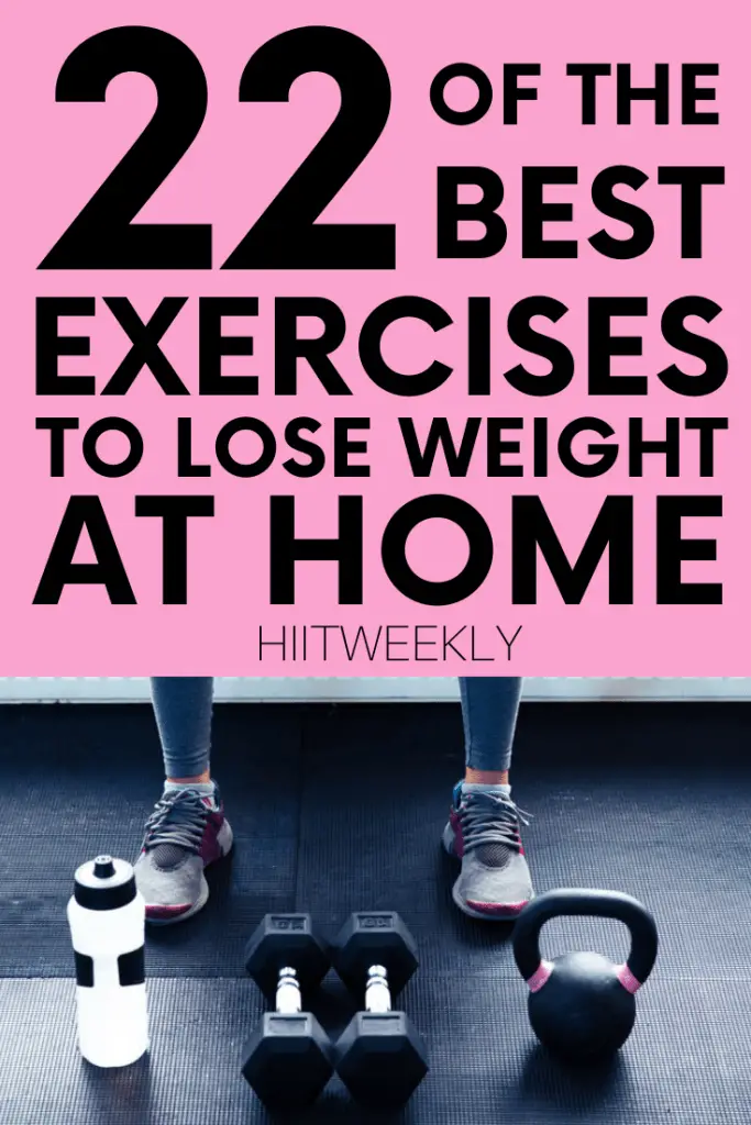These are the best weights and no equipment exercises you can do to lose weight that can be done at home or at the gym to help you get that body you've always dreamed of. 