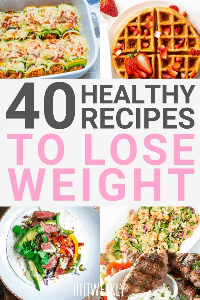 Watch the fat melt away with these 40 healthy recipes for weight loss. We have found 40 recipes to help you kick start your weight loss, see them here. 
