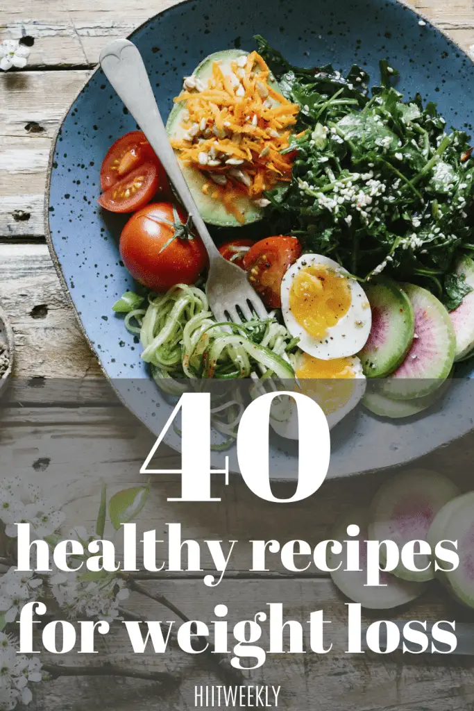 40 super healthy recipes to help you lose wieght and succeed on your new healthy eating plan. 