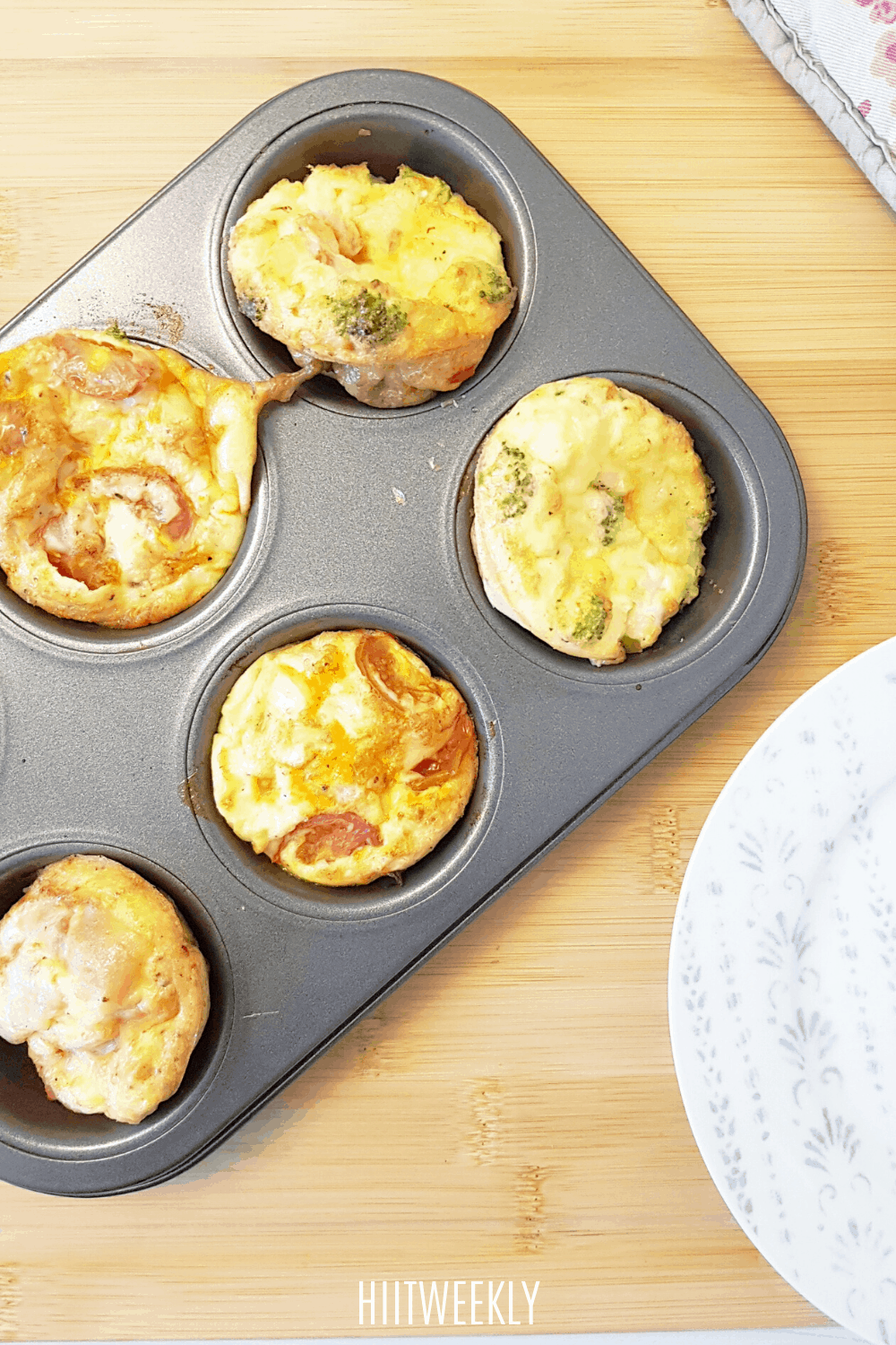 Yummy Breakfast Egg Muffins 3 Ways | High Protein | Meal Prep | HIIT WEEKLY