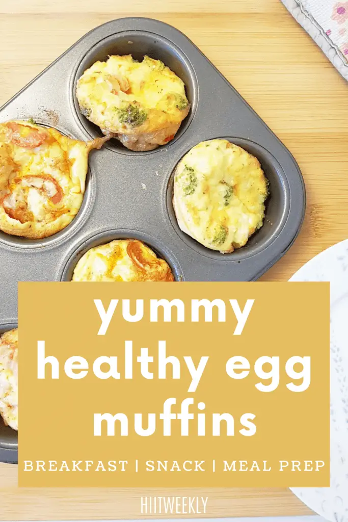 Yummy Breakfast Egg Muffins 3 Ways High Protein Meal Prep HIIT WEEKLY