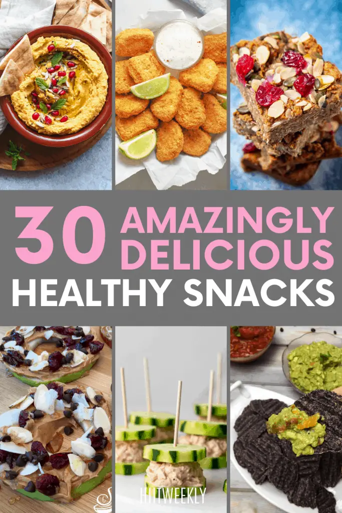 Find your perfectly healthy snack within our list of 30 healthy snack recipe ideas to keep you inspired and eating healthy. 
