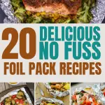 Say goodbye to kitchen chaos and hello to our collection of 20 easy foil pack recipes, guaranteed to simplify your mealtime routine. From tender steak parcels to aromatic herb-infused veggies, each dish is wrapped in foil for convenient cooking and incredible flavor, making dinner a cinch.