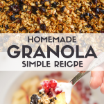 Embrace the goodness of seeds in this gluten-free granola recipe. Packed with chia, flax, and pumpkin seeds, this homemade granola not only caters to your taste buds but also provides a healthy dose of essential nutrients.