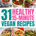 Dive into a world of effortless vegan cooking with our curated selection of 31 recipes, crafted to promote weight loss in a mere 15 minutes. Whether you're craving vibrant Buddha bowls or savory soups, each dish packs a punch of flavor and nutrition to support your wellness goals.