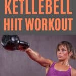 This extreme kettlebell HIIT workout plan is designed to make you work hard, sweat buckets and have a great all over workout.