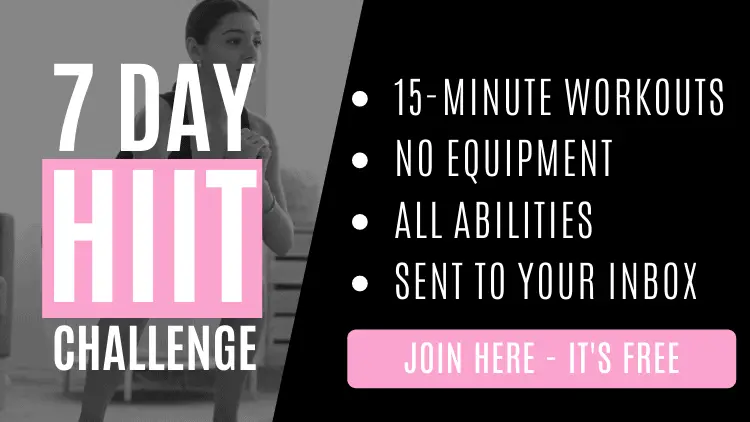 7 day HIIT challenge workout plan download. 