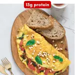 Dive into a world of flavor with this green-packed omelette recipe. Loaded with veggies, this quick and healthy option is perfect for those aiming to shed pounds while savoring a tasty breakfast.