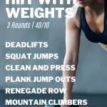 Get ready to ignite your metabolism and work your entire body with this fast-paced 20-minute Weighted HIIT workout! Grab your dumbbells and join the burn as we target every major muscle group. Short on time, big on results! #HIIT #WeightTraining #QuickWorkout