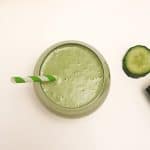 Quick and easy green smoothie recipe that tastes great and acts as a great weight loss shake with added protein.