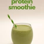 This green protein smoothie is great for fat loss containing low calorie ingredients with added protein to help you feel full.