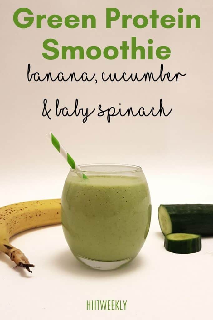 Insanely Tasty Green Protein Smoothie Recipe For Fat Loss | HIITWEEKLY