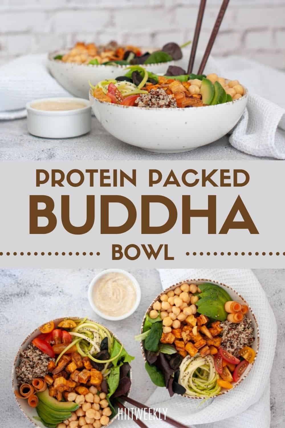 The Best Vegan Protein Buddha Bowl Recipe | HIITWEEKLY