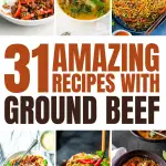 Elevate your cooking repertoire with this collection of 31 irresistible ground beef recipes. From hearty stews to zesty meatballs, prepare to delight your taste buds!