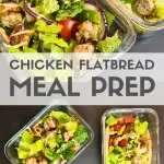 Feast on the delicious flavors of Greece with this Greek chicken flatbread meal prep. A perfect combination of taste and convenience for a delightful lunch!