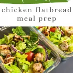 Bring a touch of Mediterranean elegance to your lunch routine with this Greek chicken flatbread meal prep. A flavorful and convenient way to enjoy a delicious and satisfying meal.