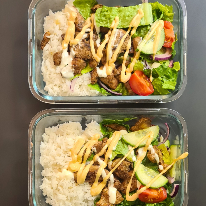Greek Chicken and Rice Meal Prep