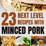 Dive into a world of gastronomic delights with our collection of 23 ground pork recipes. Perfect for weeknight dinners or special occasions, these recipes offer creativity and flavor in every bite.