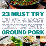 Uncover the versatility of ground pork with our curated roundup of 23 recipes. Whether you're a cooking novice or a seasoned chef, these dishes promise to inspire and satisfy.